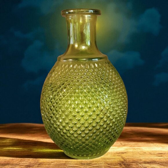 Vintage Mid-Century Empoli glass decanter - Picture 1 of 5